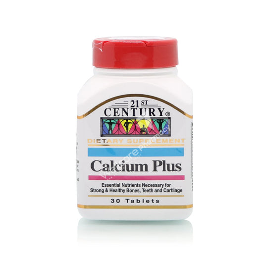 21St Century Calcium Plus Tablets 30'S