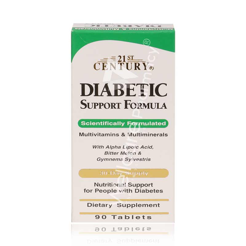 21St Century Diabetes Formula 90'S - Wellcare Pharmacy