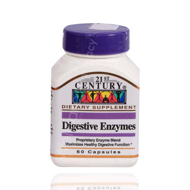 21St Century Digestive Enzymes Capsules 60'S