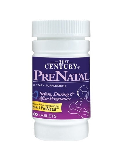 21St Century Pre Natal Tablets 60'S