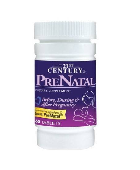 21St Century Pre Natal Tablets 60'S - Wellcare Pharmacy