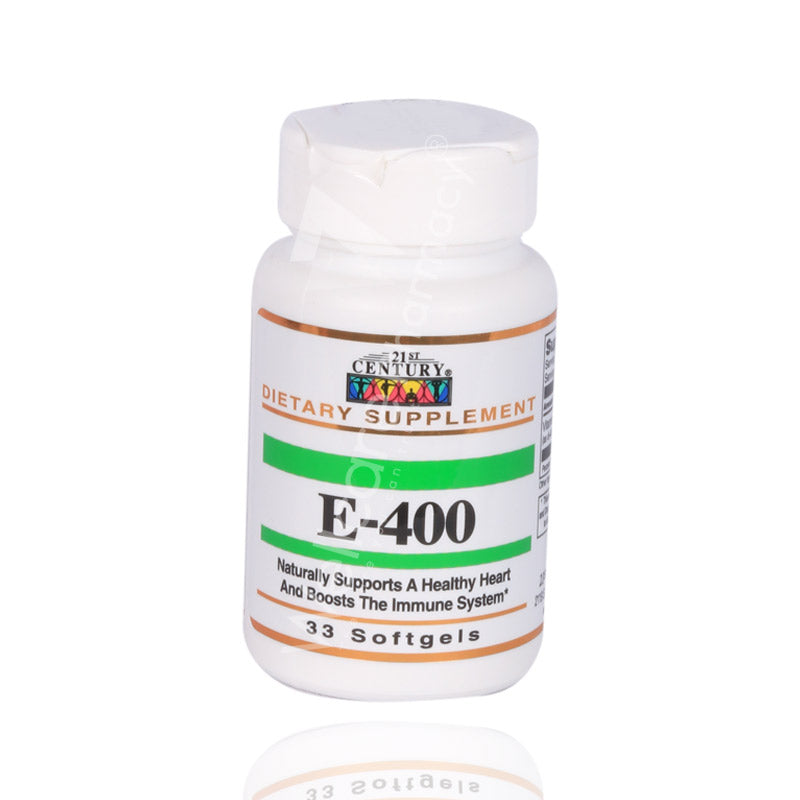 21St Century Vitamin E 400Iu Softgels 33'S