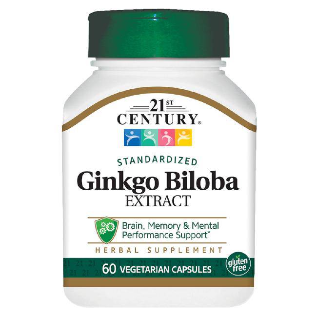 21St Chntury Ginkgo Biloba Capsules 60'S - Wellcare Pharmacy