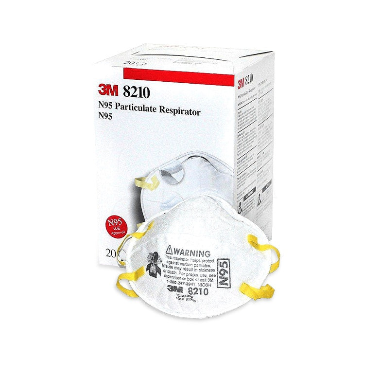قناع حماية الجهاز التنفسي 3M N95 8210 20 قطعة