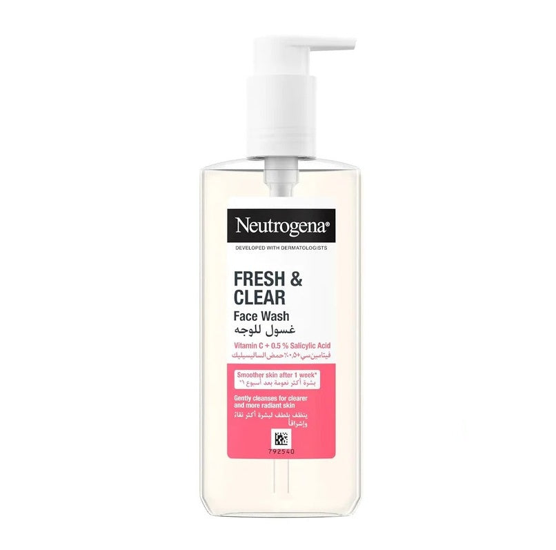 Neutrogena Spot Controlling Oil Free Facial Wash 200ml - Wellcare Pharmacy