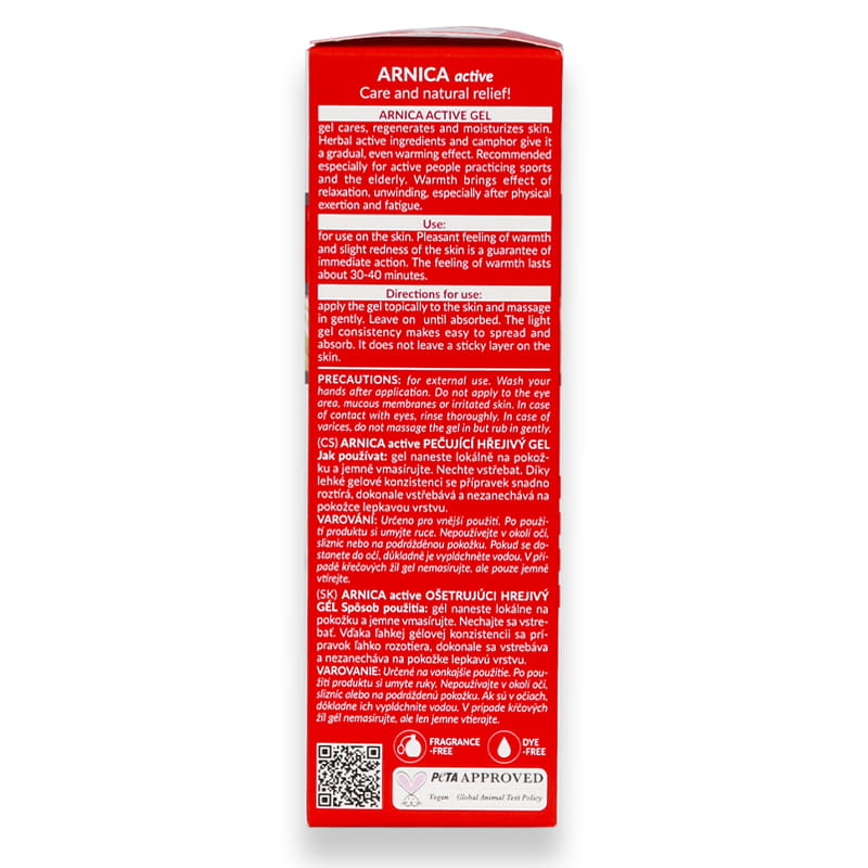 Floslek Arnica Active Skin Care Gel Warming 100ml