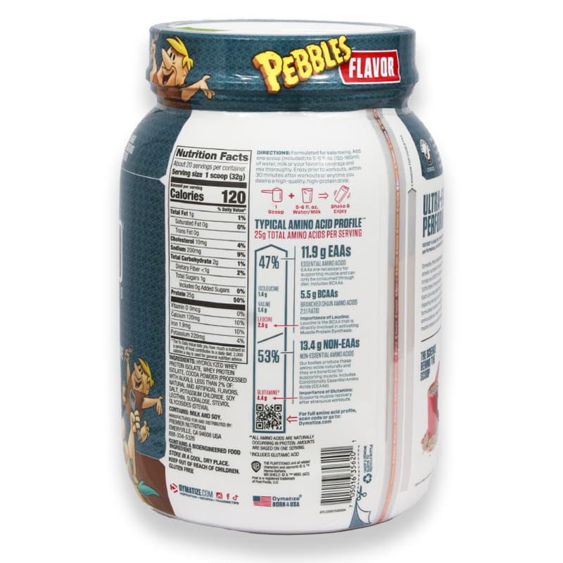 Dymatize Iso 100% Whey Protein Powder Cocoa Pebbles 1.43lb(650g)