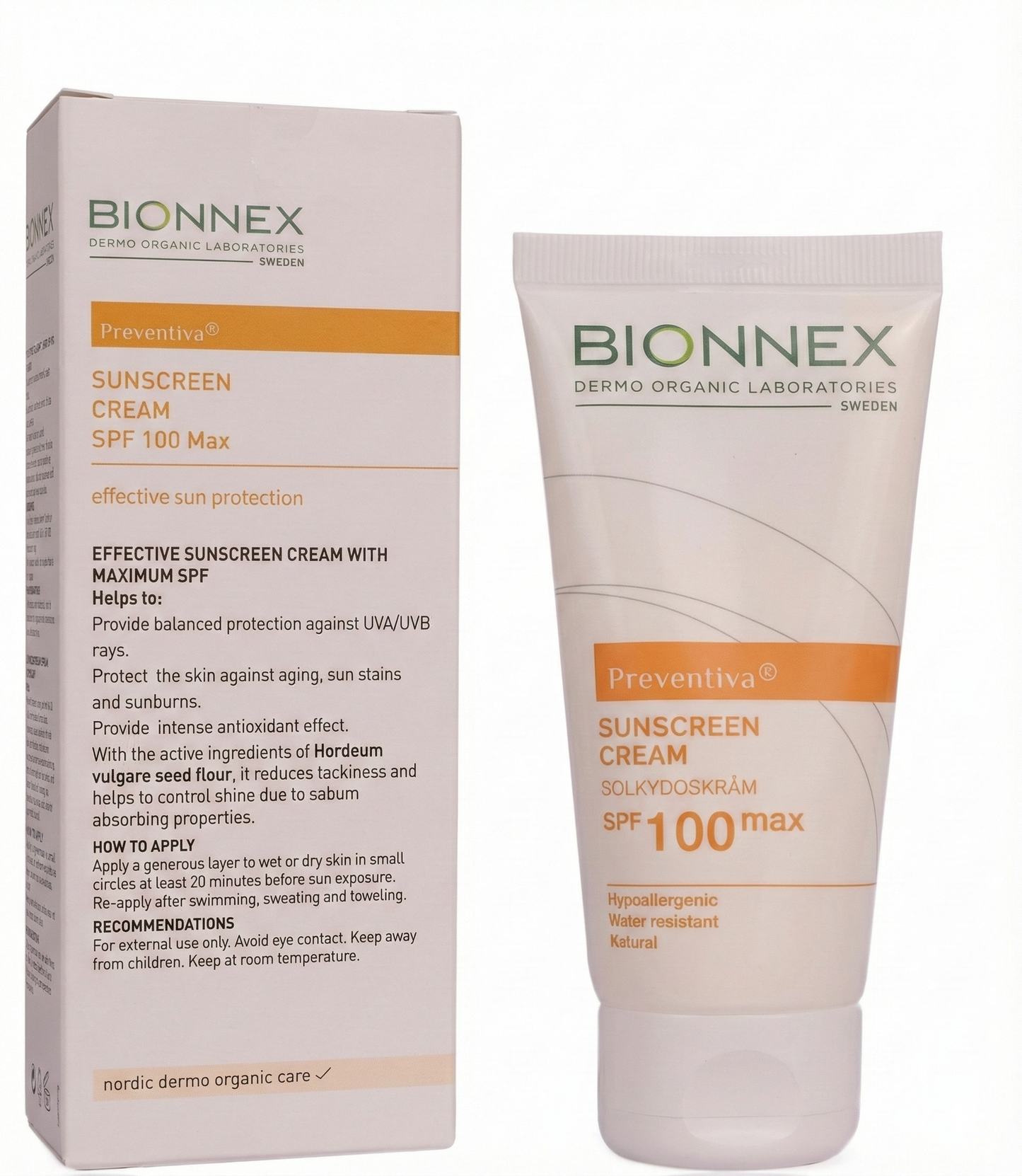 Bionnex Preventiva Sunscreen Spf100 50Ml