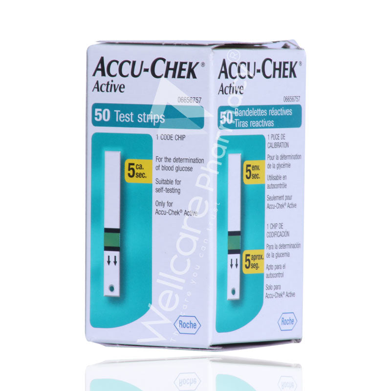 Accu Chek Active Test Strips 50'S