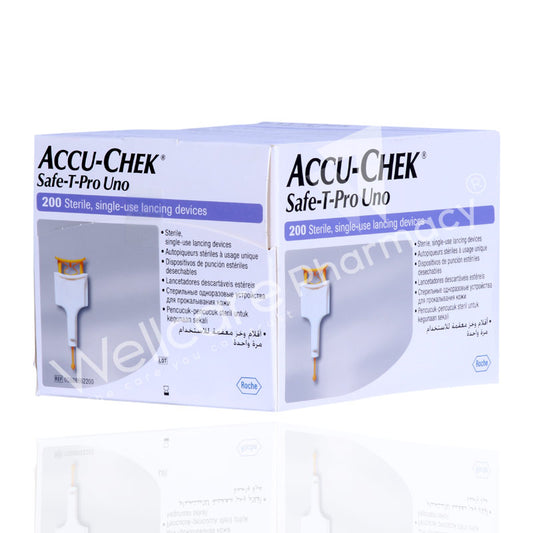Accu Chek Safe T-Pro Self Use Lancing Devices 200'S