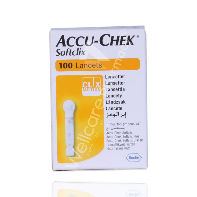Accu Chek Softclix Lancet 100'S
