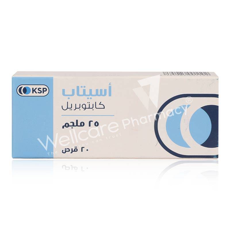 Acetab 25Mg Tablets 20'S - Wellcare Pharmacy