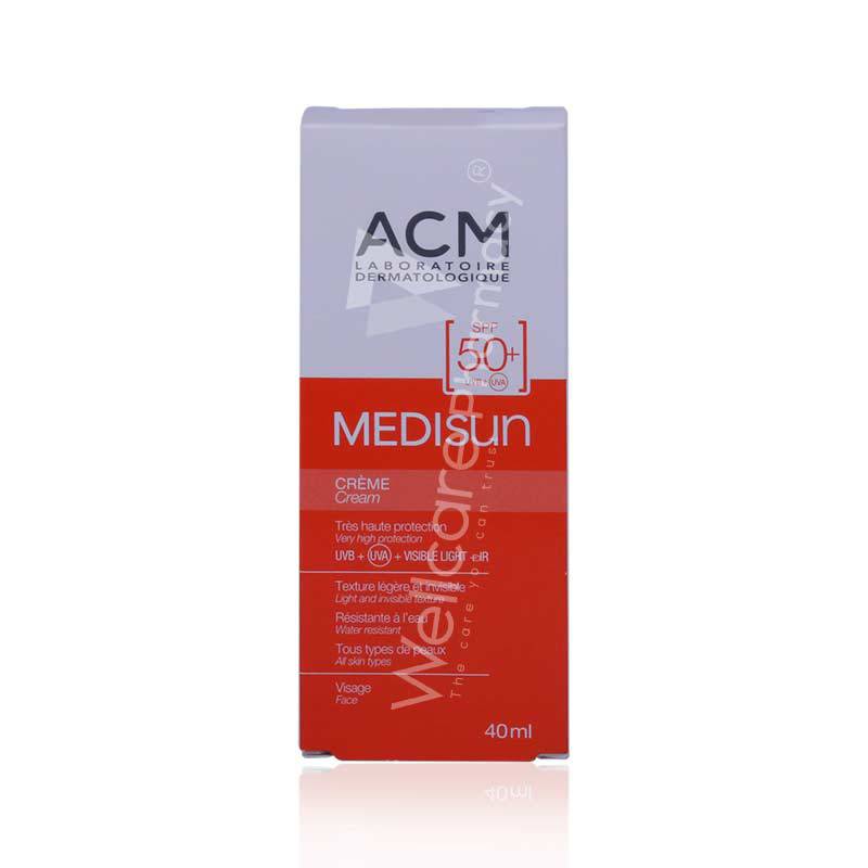 Acm Medisun Spf50 Sunscreen Cream 40Ml