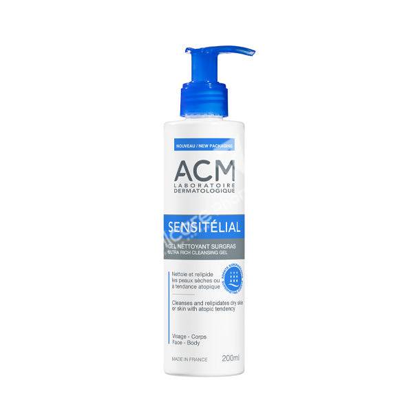 Acm Sensitelial Ultra Rich Cleansing Gel 200Ml - Wellcare Pharmacy