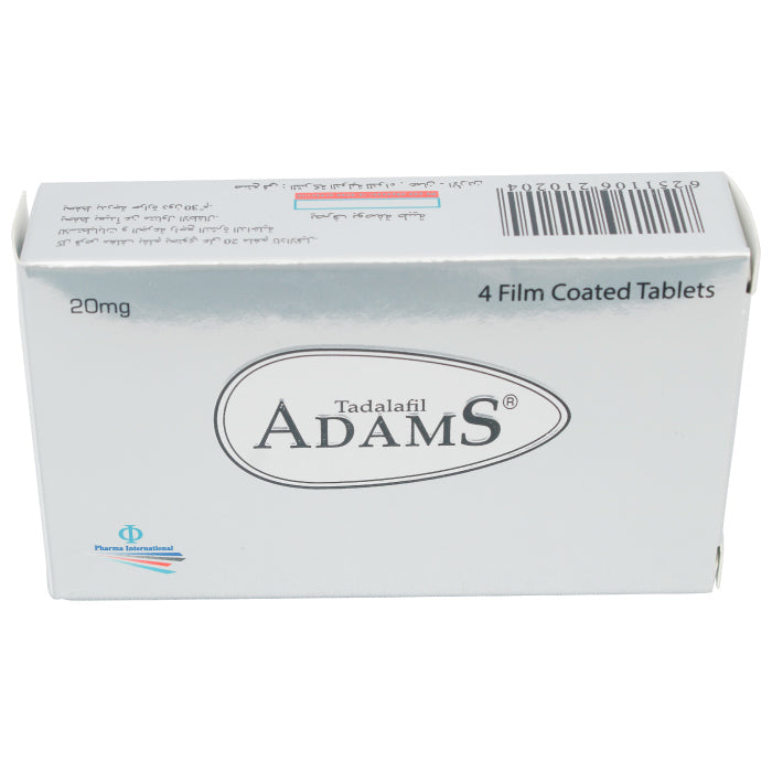 Adams 20mg Tablets 4'S - Wellcare Pharmacy