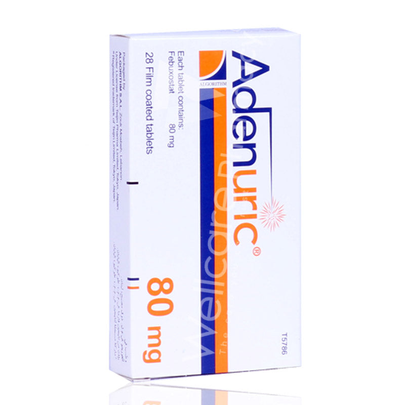 Adenuric 80Mg Tablets 28'S