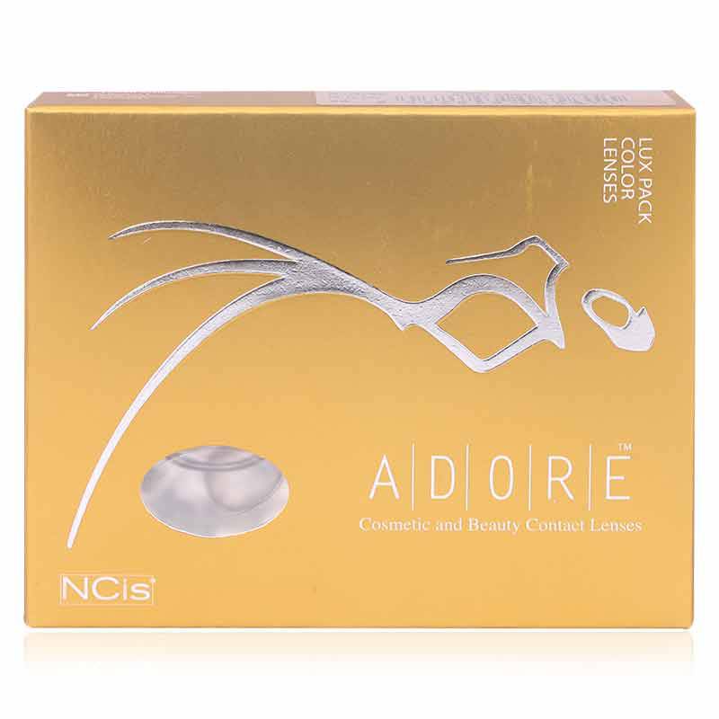 Adore Monthly Color Lenses 2'S(3 Months)-Bi Tone-Grey