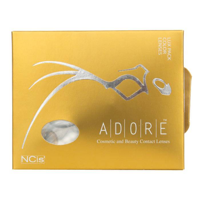 Adore Monthly Color Lenses 2'S(3 Months)-Pearl-Yellow