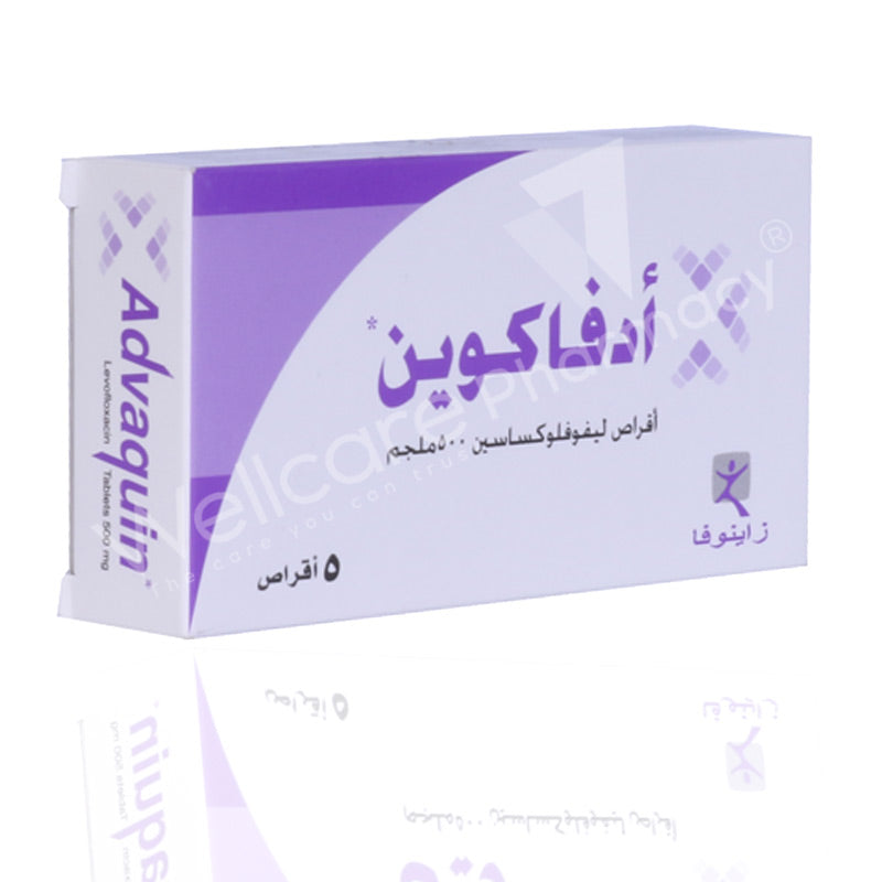 Advaquin 500Mg Tablets 5'S