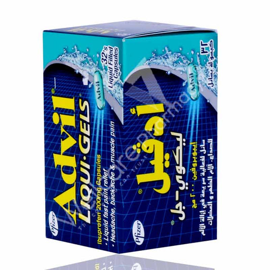Advil Liquigel Capsules 32'S