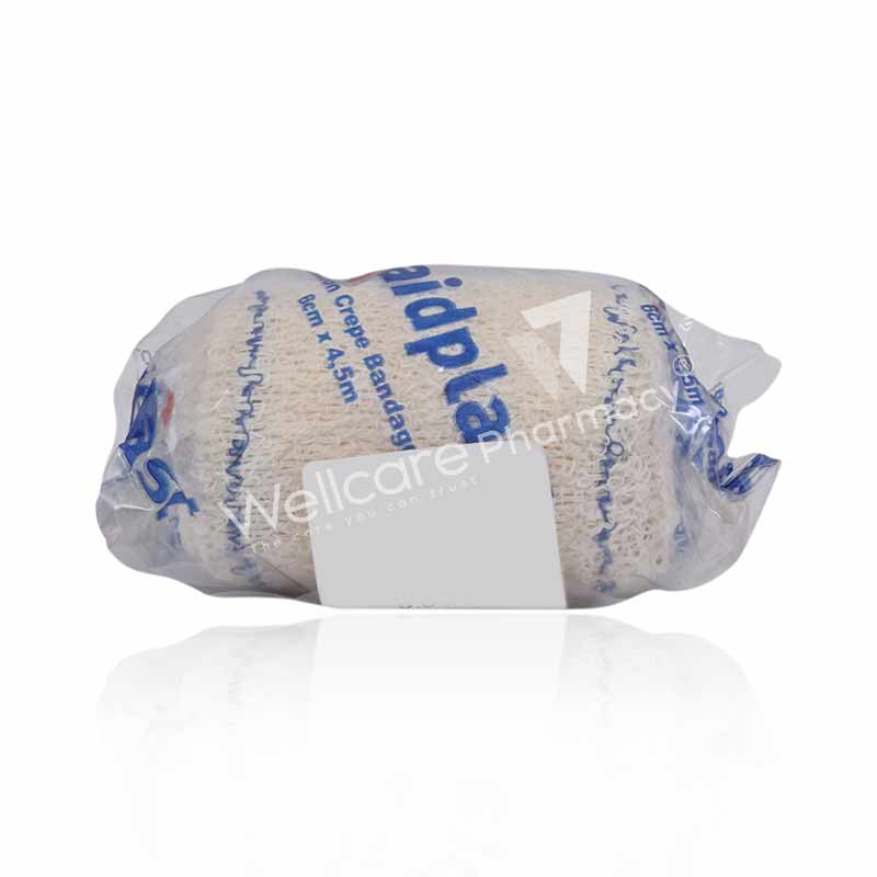 Aidplast Cotton Crepe Bandage 6Cmx4.5M V20640