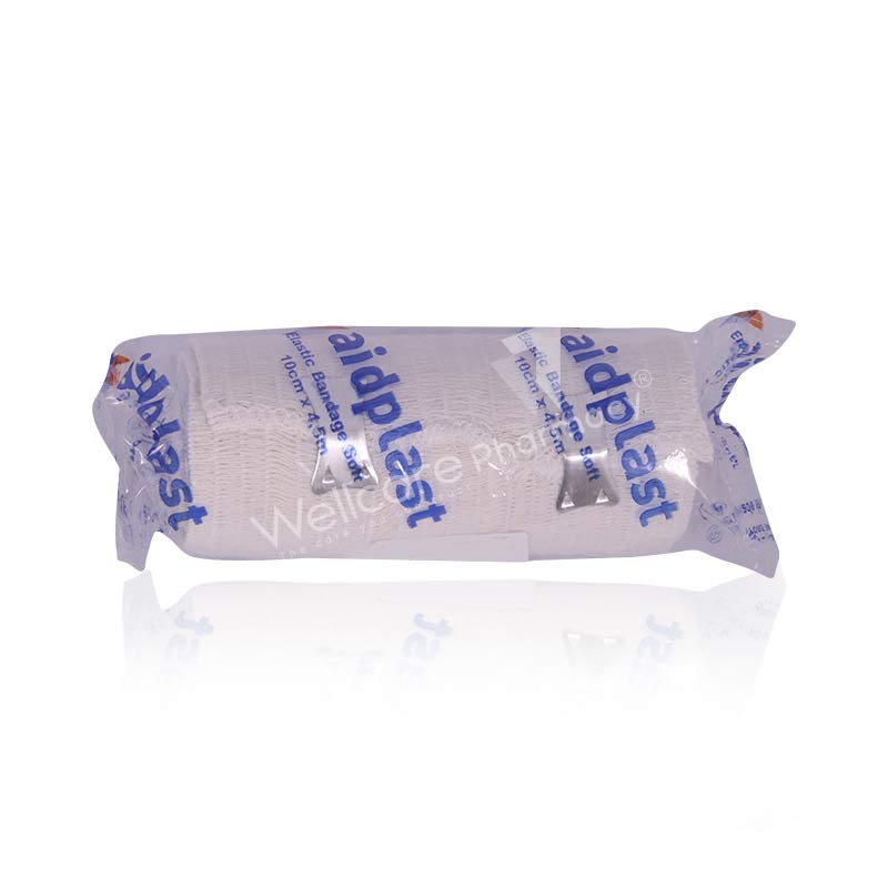 Aidplast Elastic Bandage Soft 10Cmx4.5M V41045