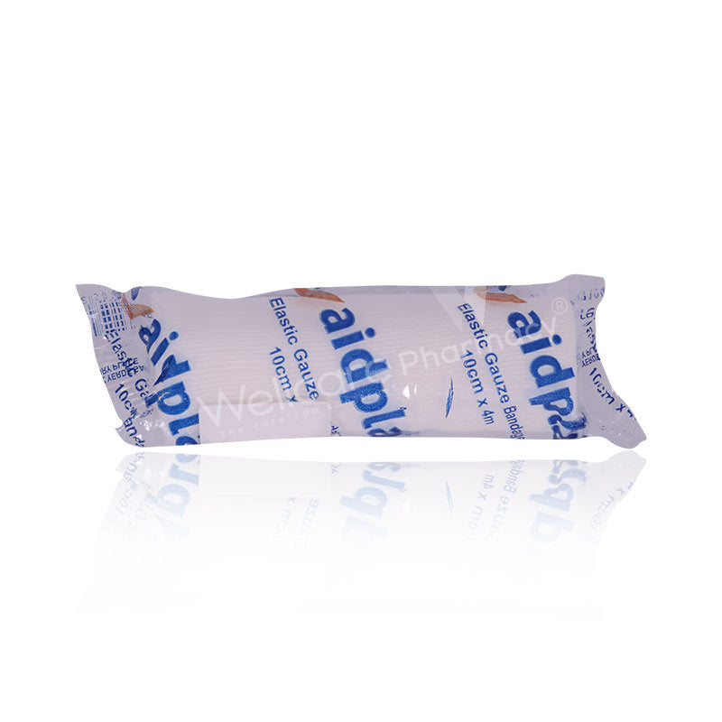 Aidplast Elastic Gauze Bandage 10Cmx4m V71040