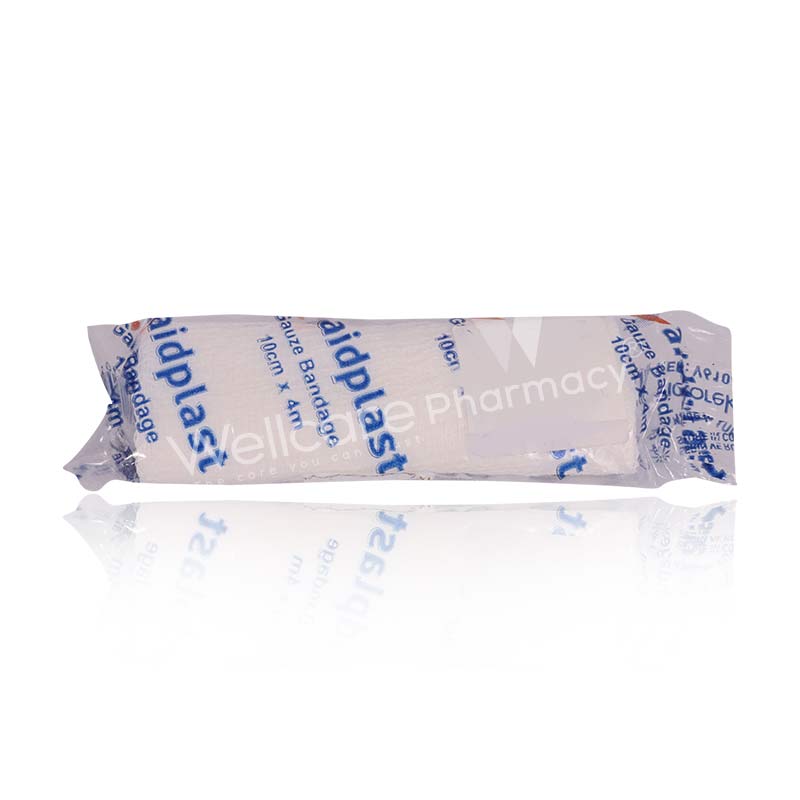 Aidplast Gauze Bandage 10Cmx4m V61040