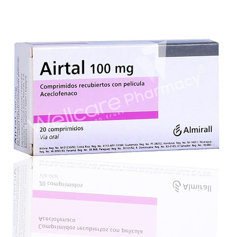Airtal 100Mg Tablets 20'S
