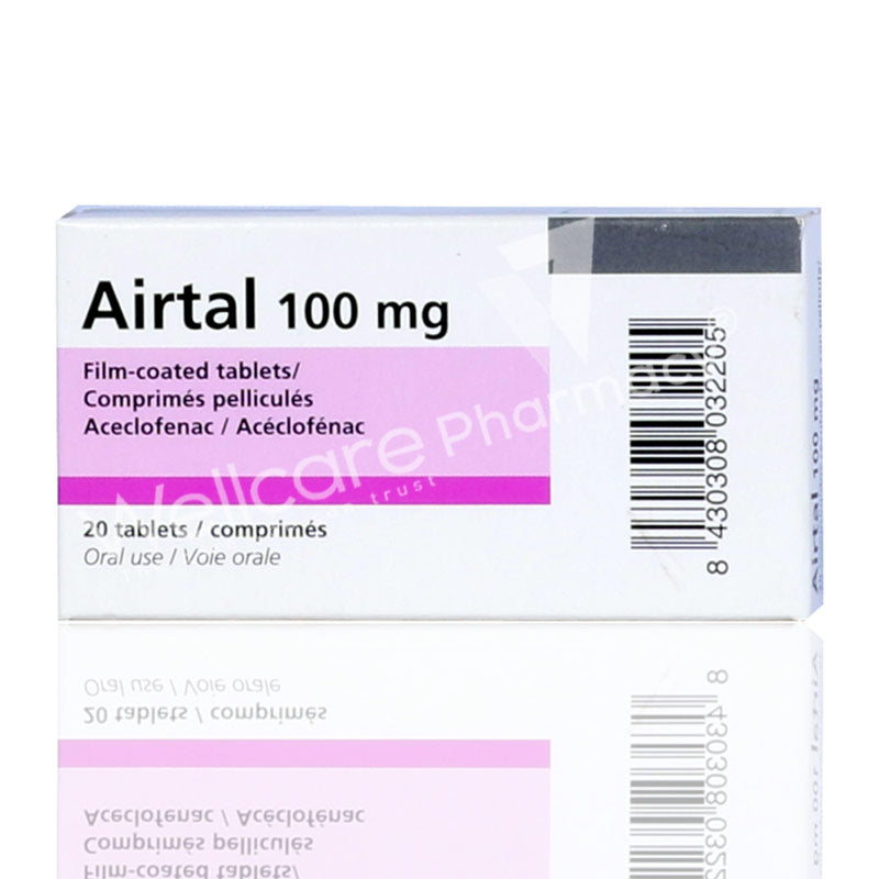 Airtal 100Mg Tablets 20'S