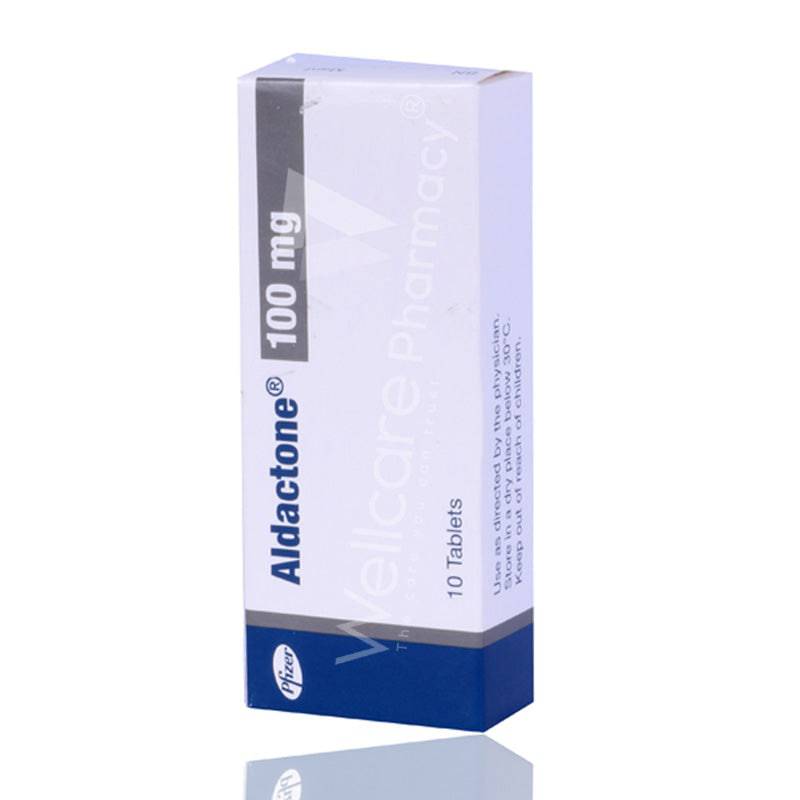 Aldactone 100Mg Tablets 10'S - Wellcare Pharmacy