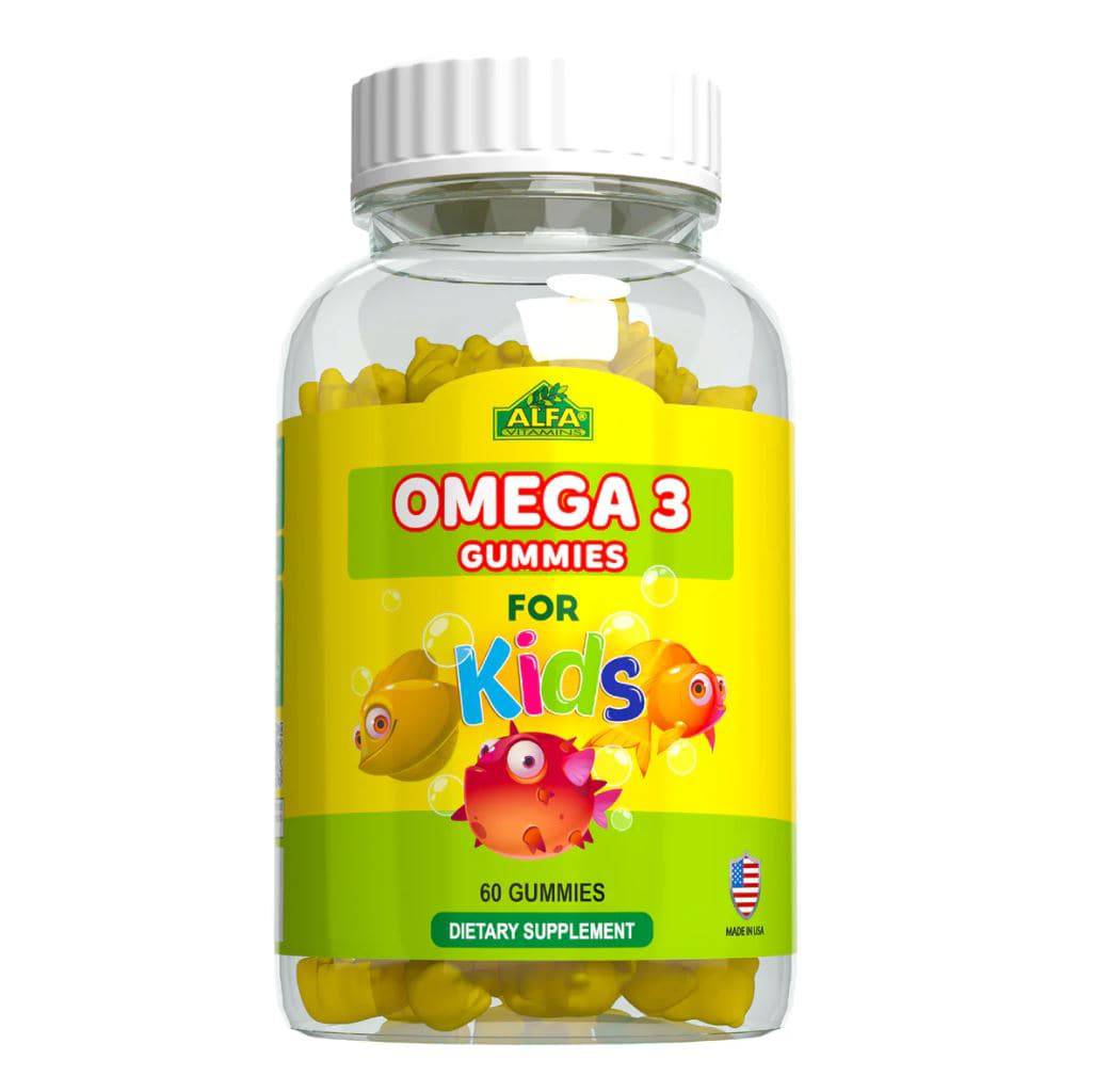 Alfa Omega 3 Gummies For Kids 60'S