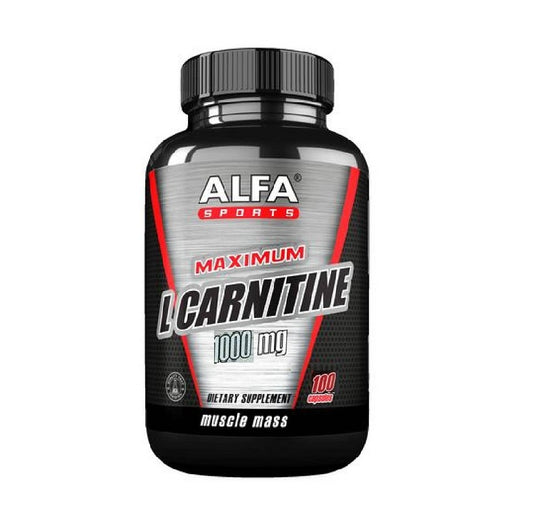 Alfa Sports Max L-Carnitine 1000Mg Capsules 100'S
