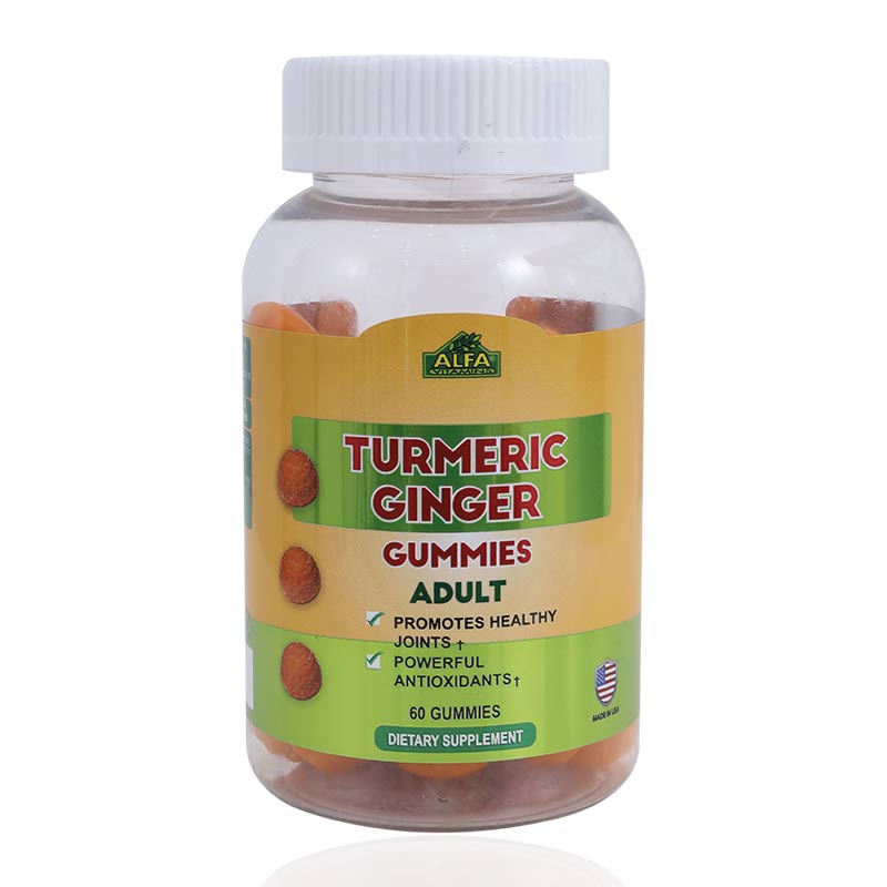 Alfa Turmeric Ginger Gummies Adult 60'S - Wellcare Pharmacy