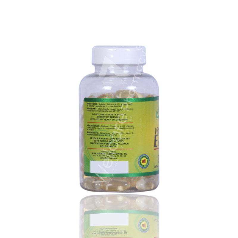 Alfa Vitamin E 1000Iu Softgels 100'S - Wellcare Pharmacy