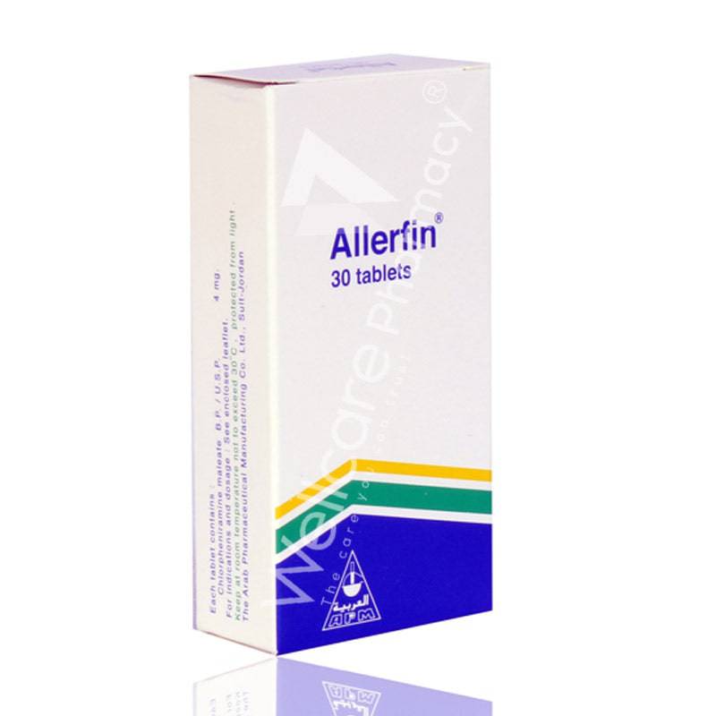 Allerfin Tablets 30'S - Wellcare Pharmacy