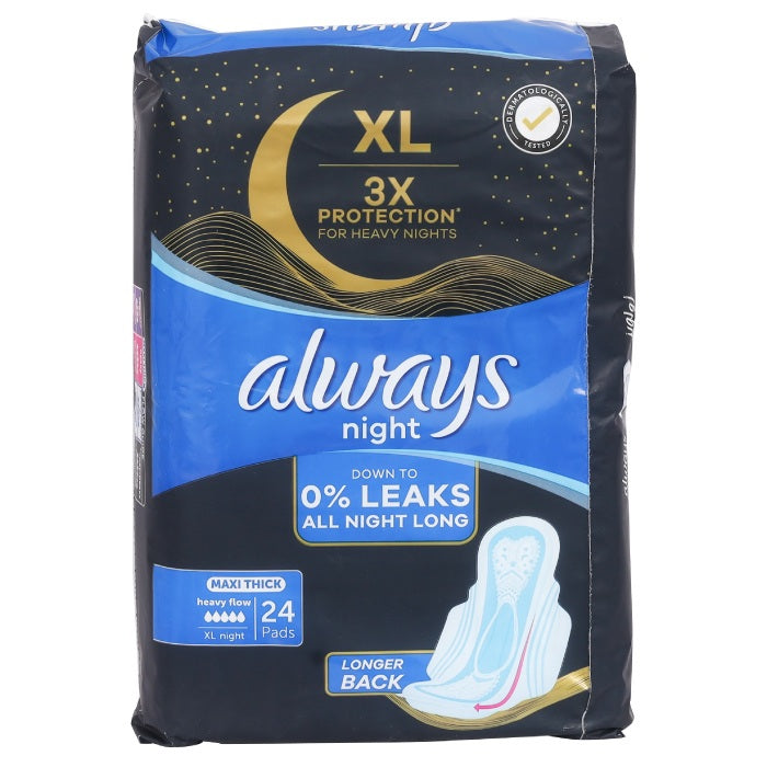 Always Dreamz Maxi Thick Pads 24'S (Xl) - Wellcare Pharmacy
