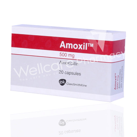 Amoxil 500Mg Capsules 20'S