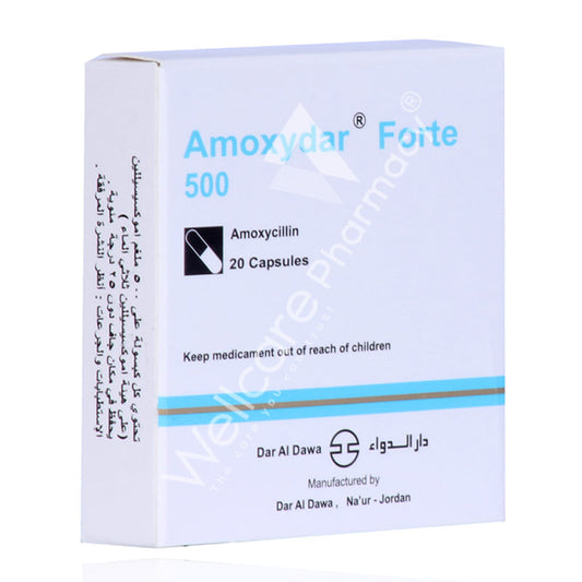 Amoxydar Forte 500Mg Capsules 20'S