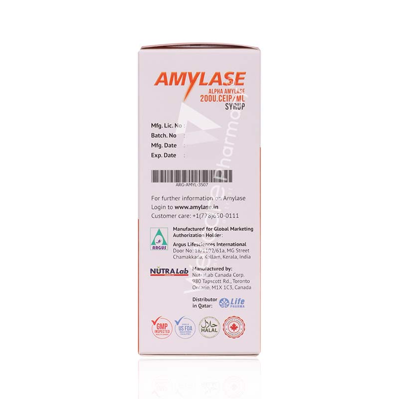 Amylase Syrup 100Ml