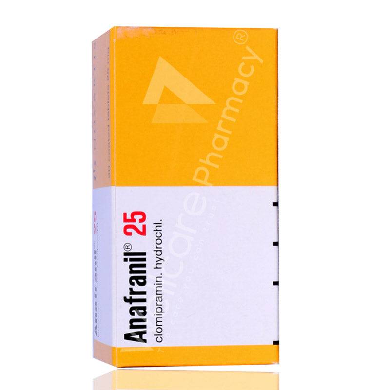 Anafranil 25Mg Tablets 30'S - Wellcare Pharmacy