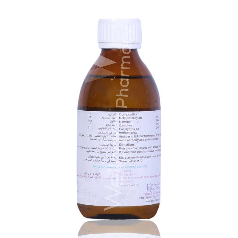 Analgelin Liniment 200Ml - Wellcare Pharmacy