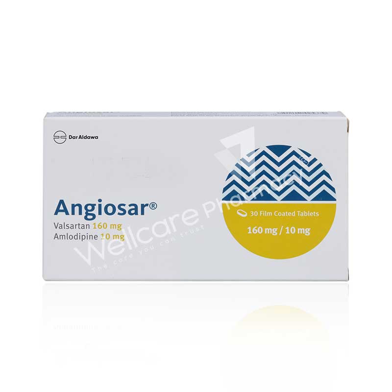 Angiosar 160/10Mg Tablets 30'S