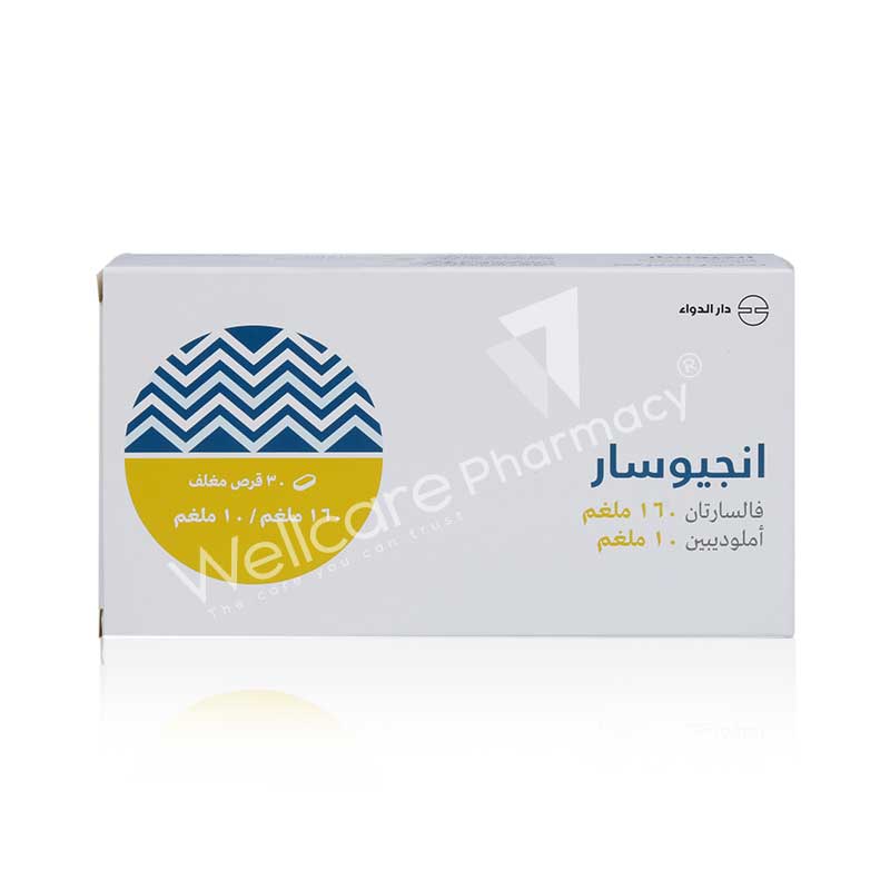 Angiosar 160/10Mg Tablets 30'S