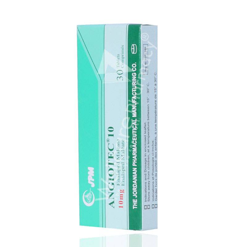 Angiotec 10Mg Tablets 30'S - Wellcare Pharmacy