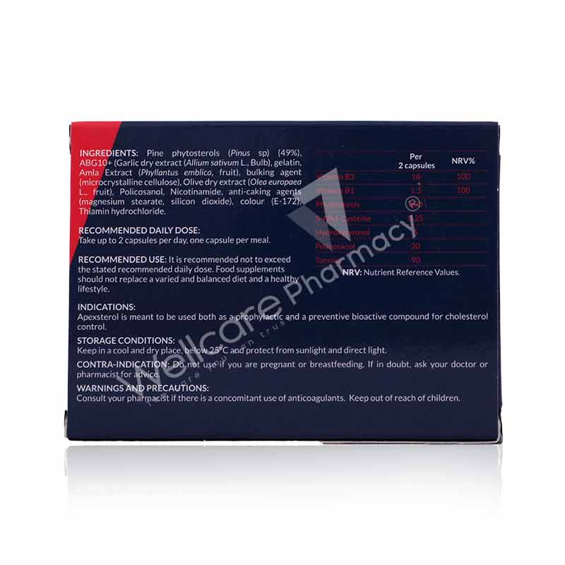 Apexsterol Capsules 30'S