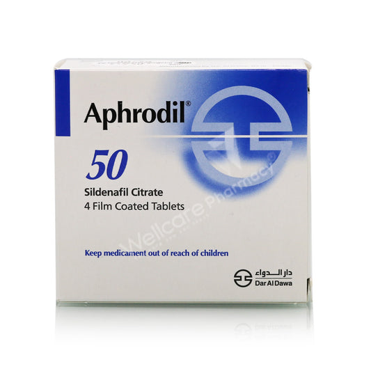 Aphrodil 50Mg Tab 1X4's