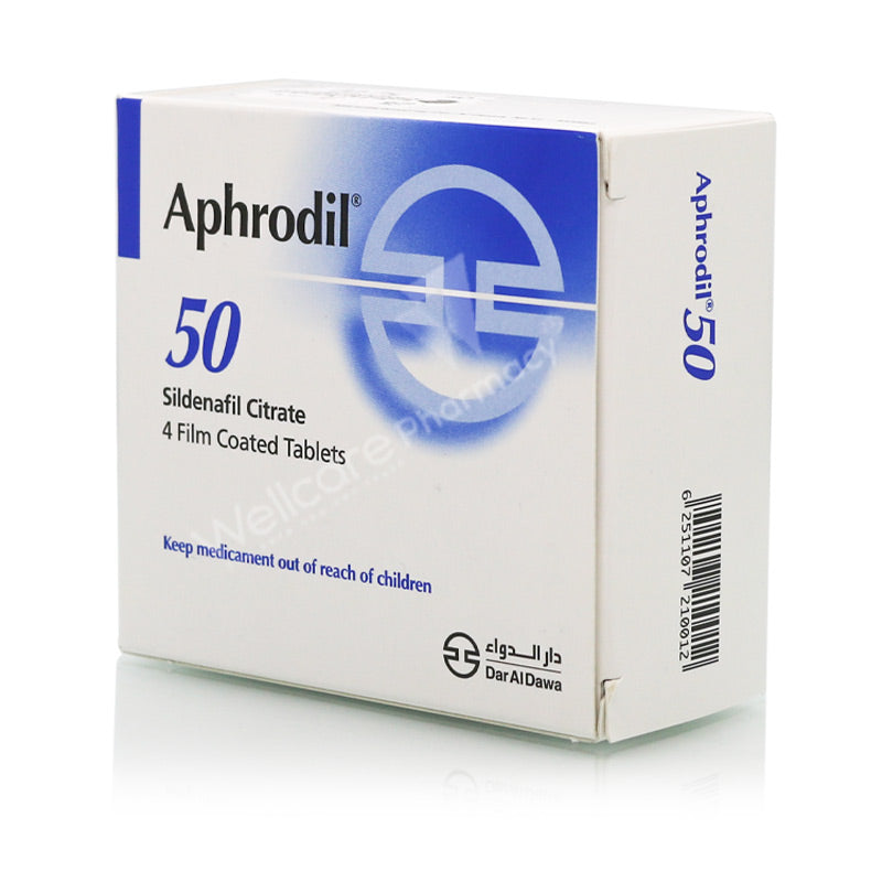 Aphrodil 50Mg Tab 1X4's