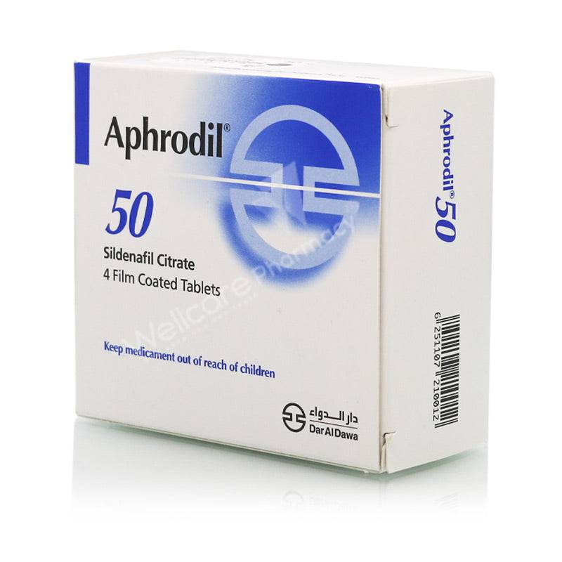 Aphrodil 50Mg Tab 1X4's - Wellcare Pharmacy