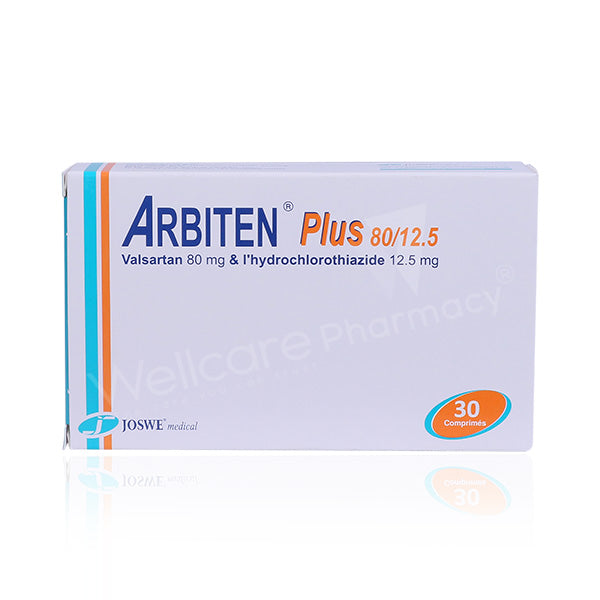 Arbiten Plus 80/12.5 Mg Tab 30'S